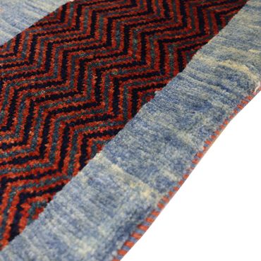 Dywan Gabbeh - Loribaft Perski - 159 x 103 cm - wielokolorowy