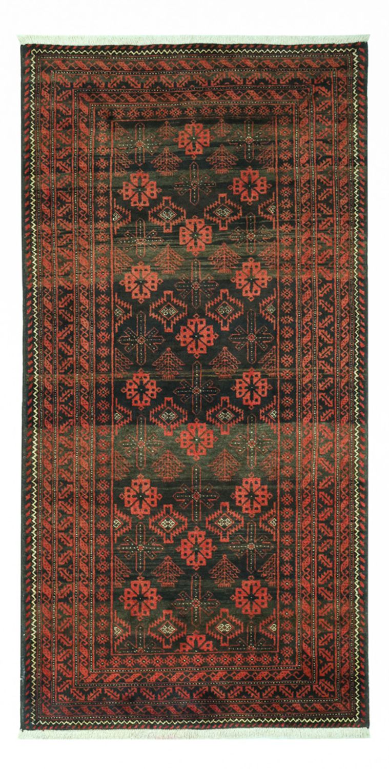 Runner Baluch-matta - 196 x 102 cm - flerfärgad