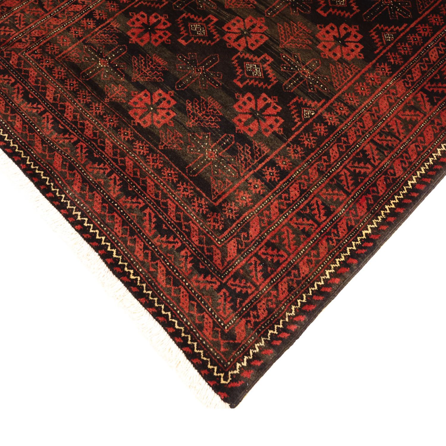 Runner Baluch-matta - 196 x 102 cm - flerfärgad