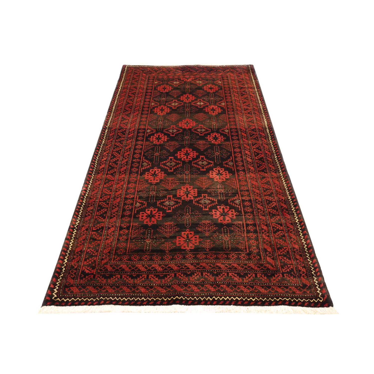 Runner Baluch-matta - 196 x 102 cm - flerfärgad
