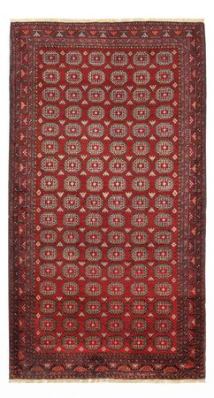 Runner Baluch-matta - 193 x 108 cm - mörkröd