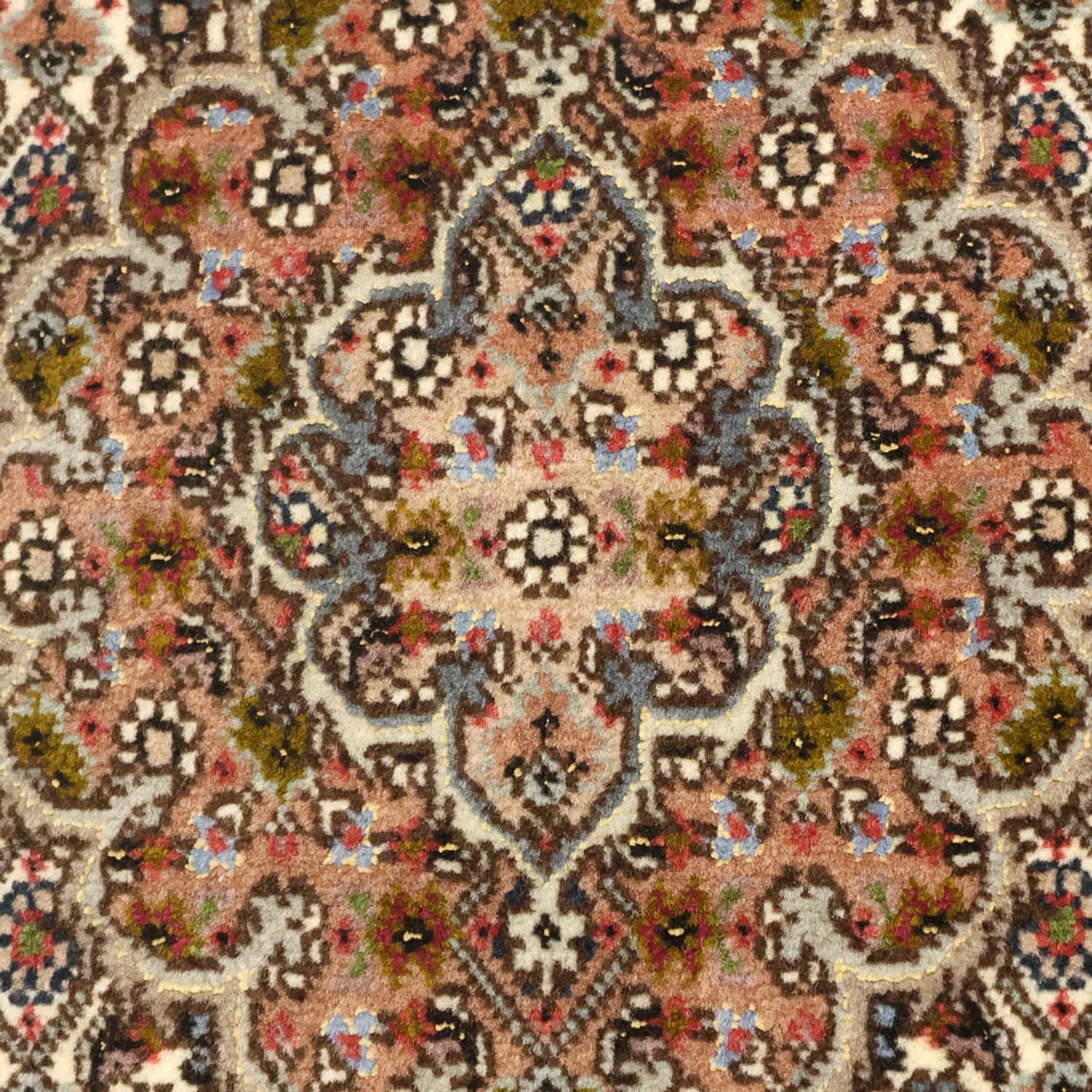 Perserteppich - Täbriz - Royal - 92 x 59 cm - dunkelbeige