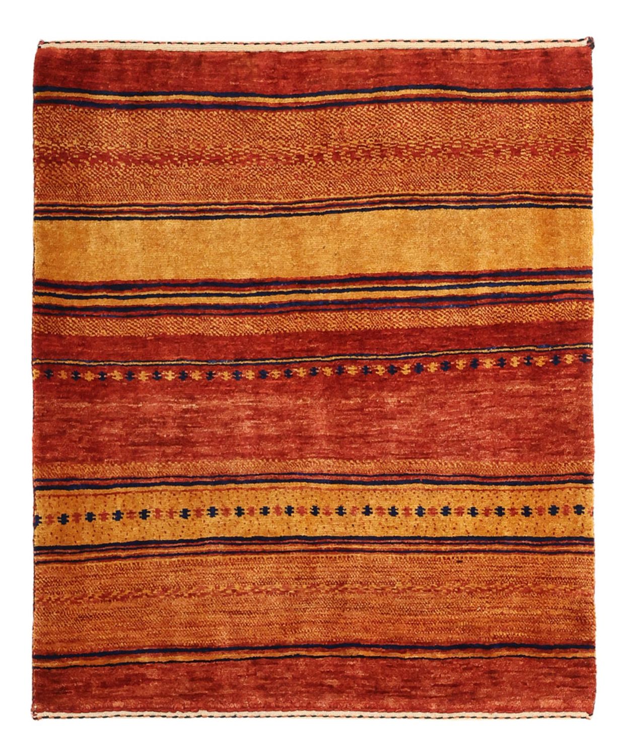 Gabbeh Koberec - Kashkuli Perský - 92 x 78 cm - vícebarevné