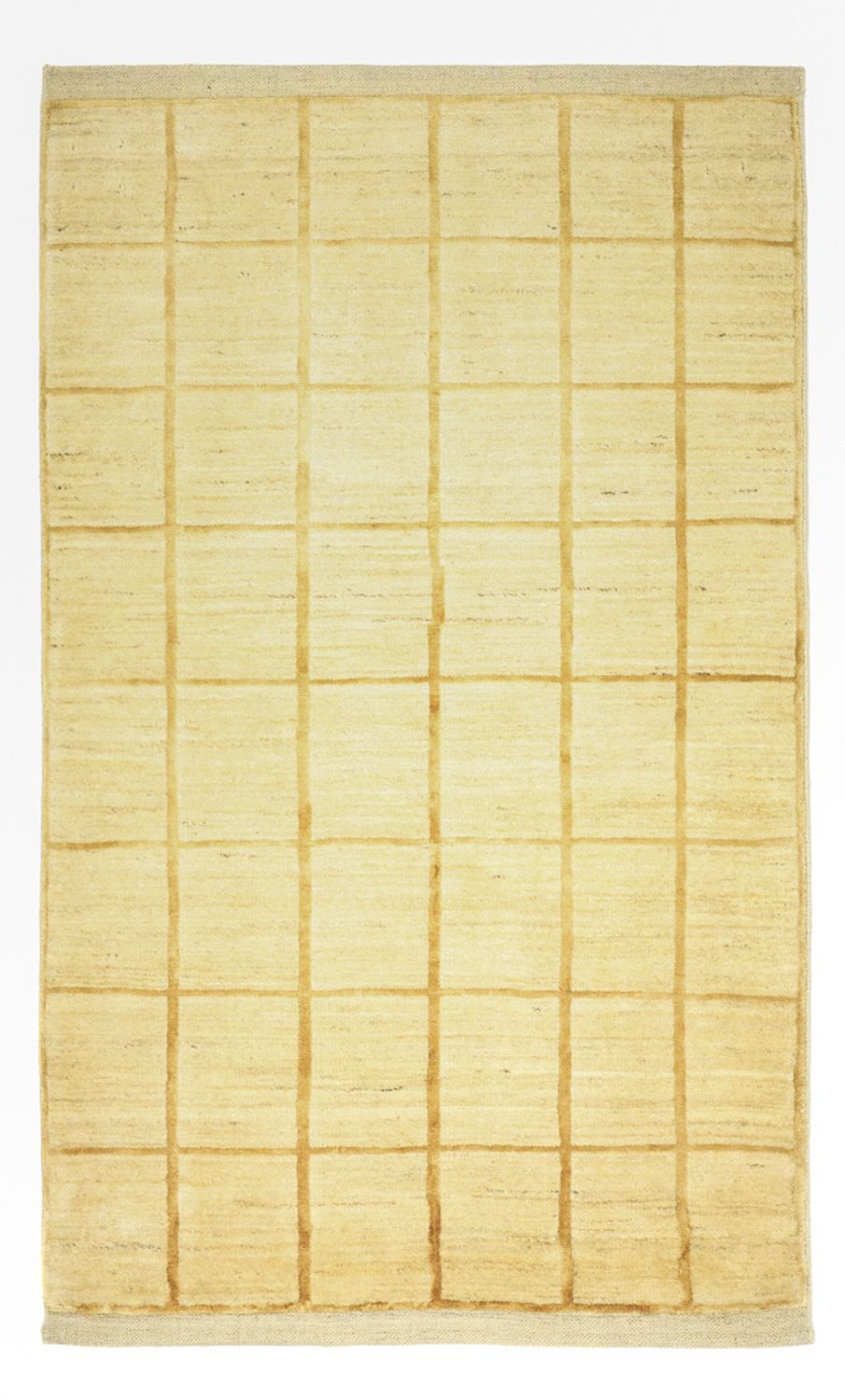 Gabbeh Koberec - Loribaft Perský - 152 x 97 cm - béžová
