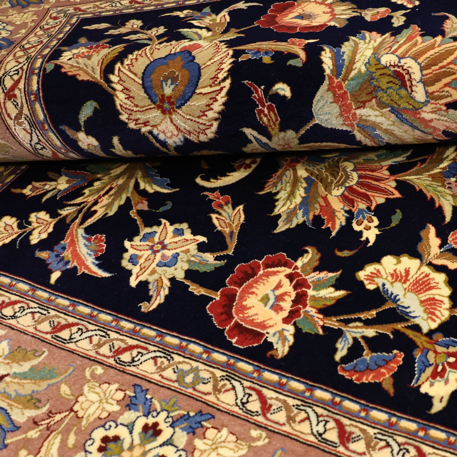 Perser Rug - Isfahan - Premium - 151 x 101 cm - dark blue