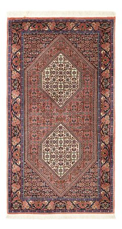 Perzisch tapijt - Bijar - 130 x 72 cm - roest