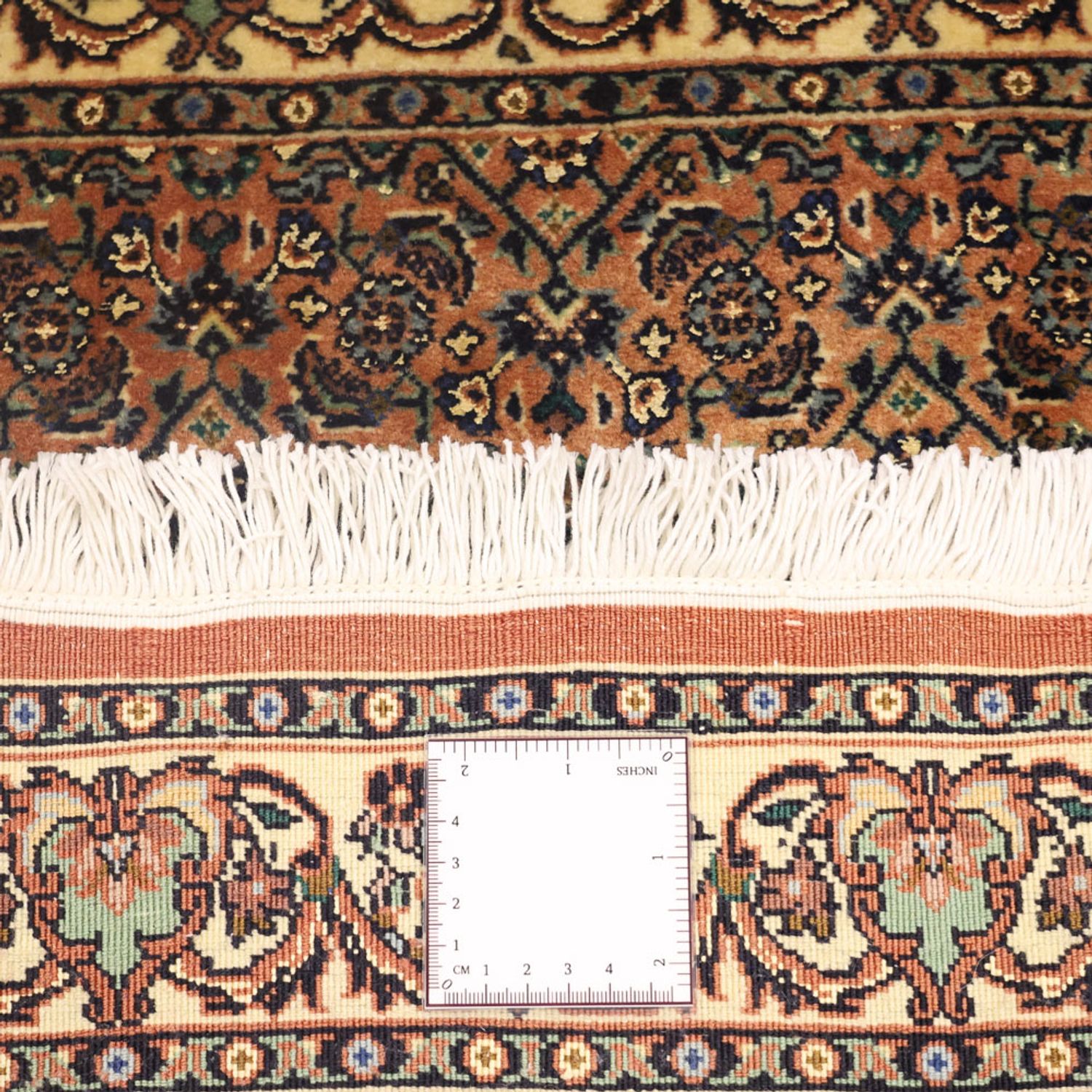 Persisk tæppe - Bijar - 137 x 72 cm - sand