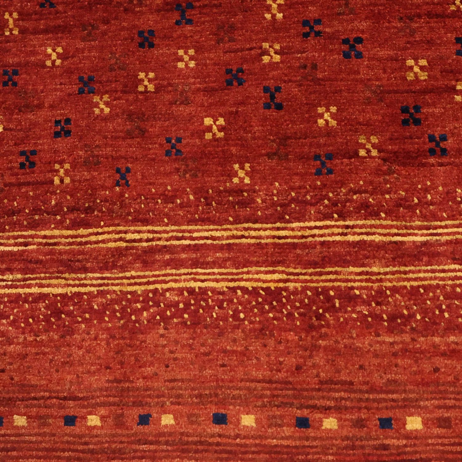 Dywan Gabbeh - Kashkuli perski - 126 x 96 cm - wielokolorowy