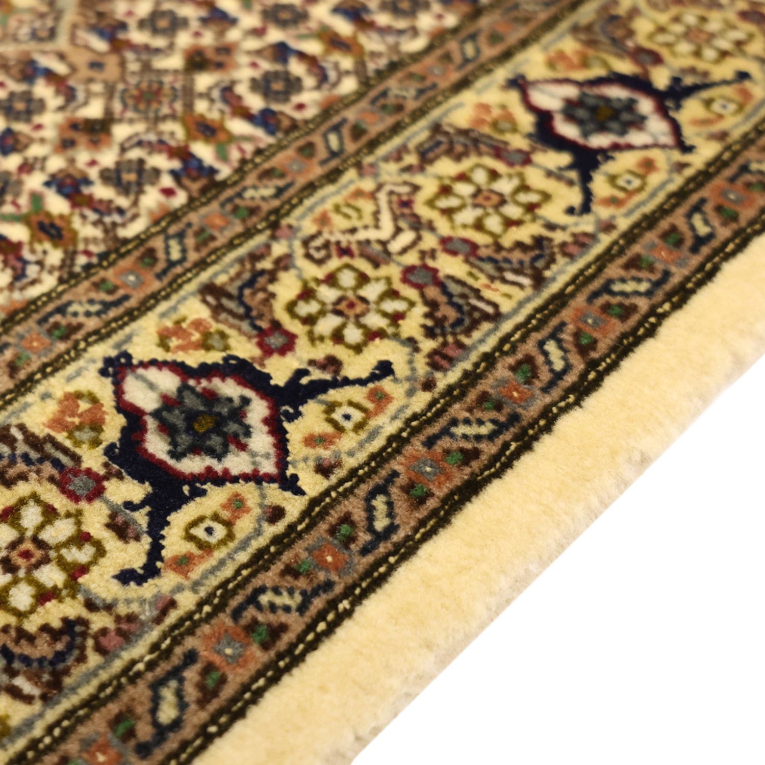 Persisk tæppe - Tabriz - Royal - 92 x 60 cm - olivengrøn