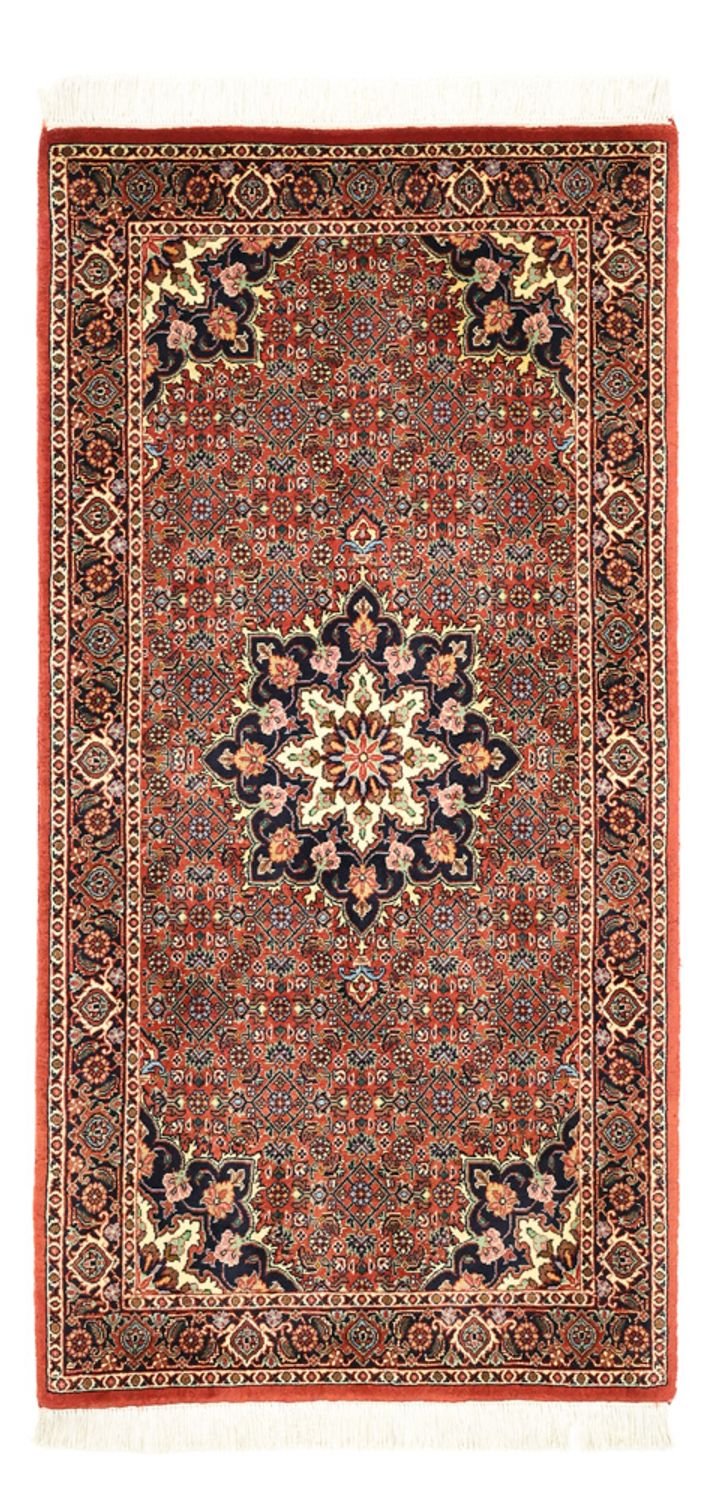 Persisk tæppe - Bijar - 137 x 69 cm - rust