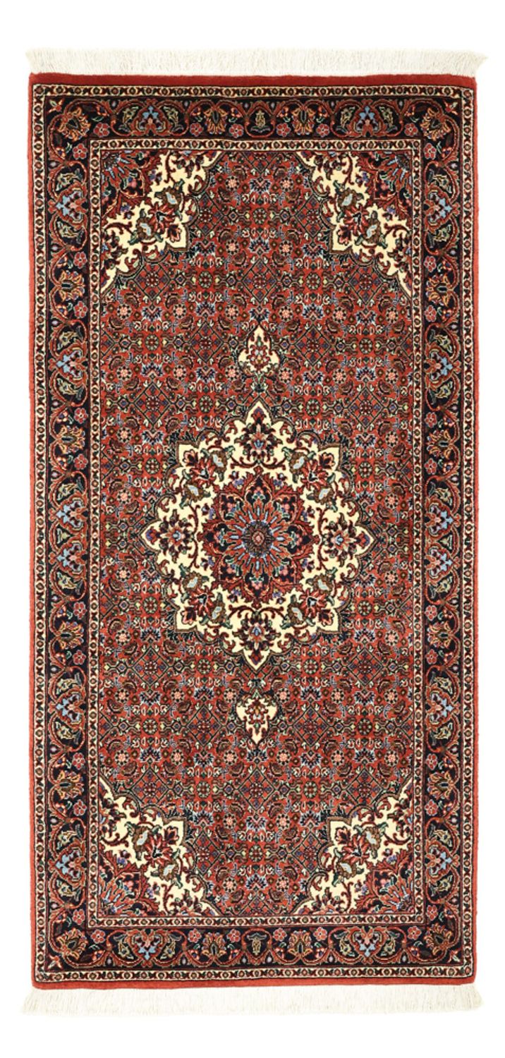 Dywan perski - Bijar - Royal - 147 x 72 cm - ciemna czerwień