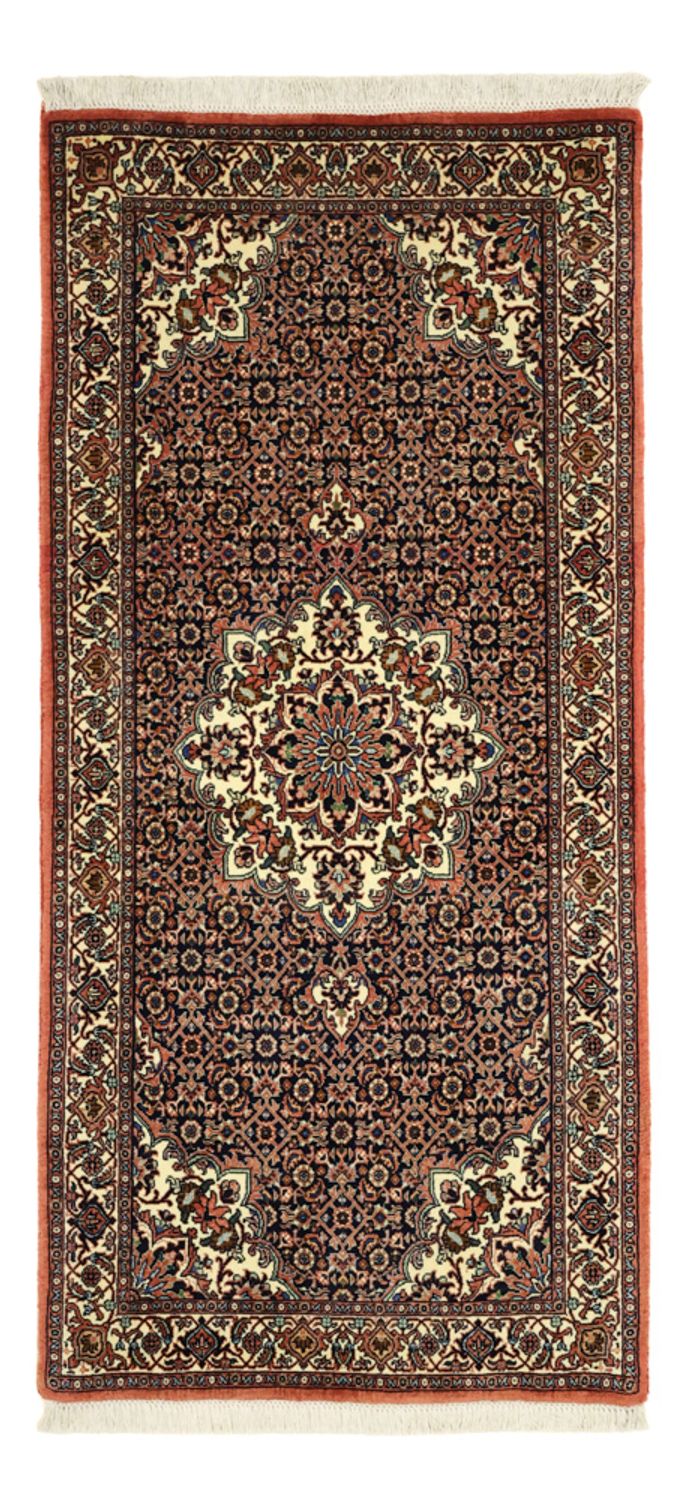Dywan perski - Bijar - Royal - 149 x 69 cm - ciemna czerwień