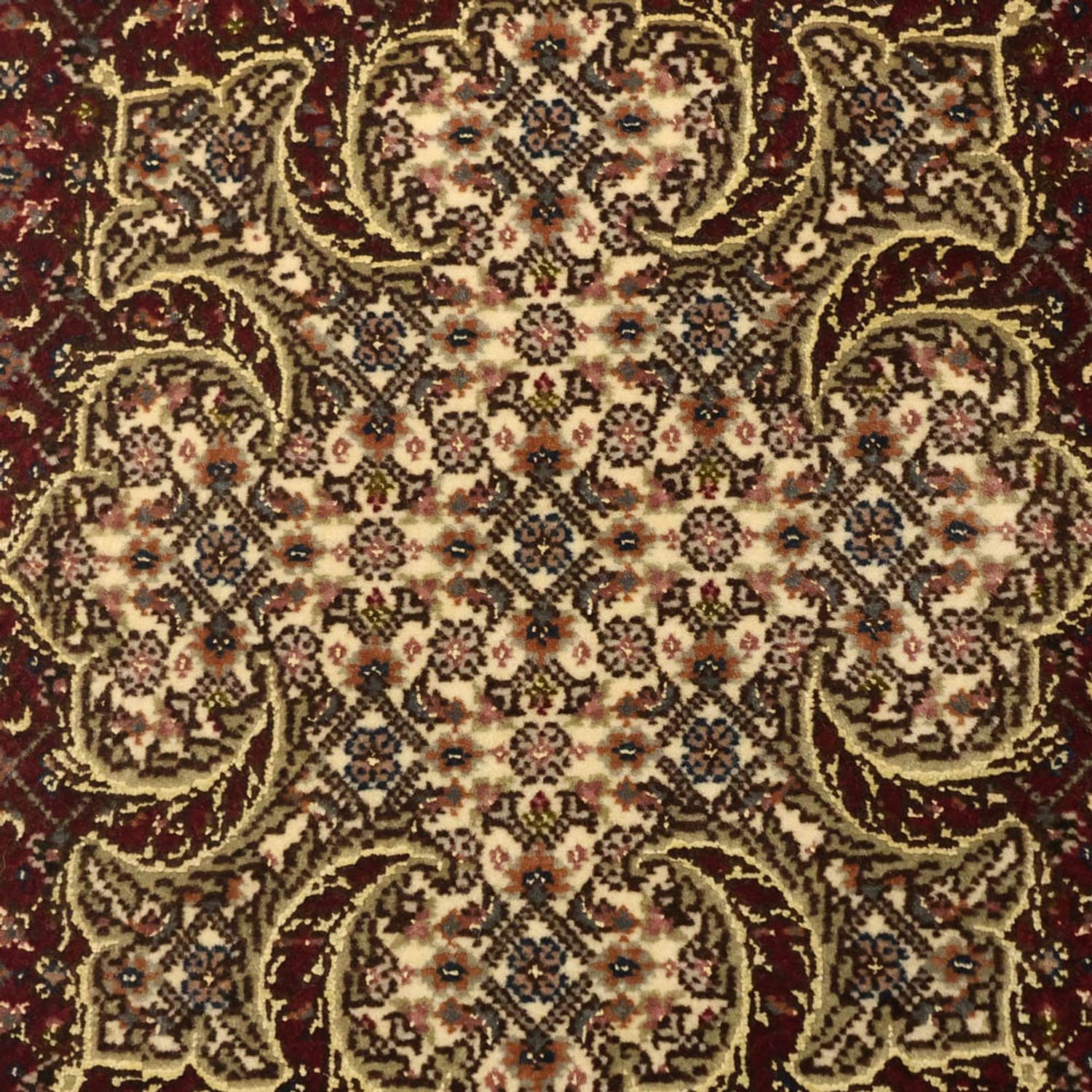 Perserteppich - Täbriz - Royal - Royal - 111 x 57 cm - dunkelbeige