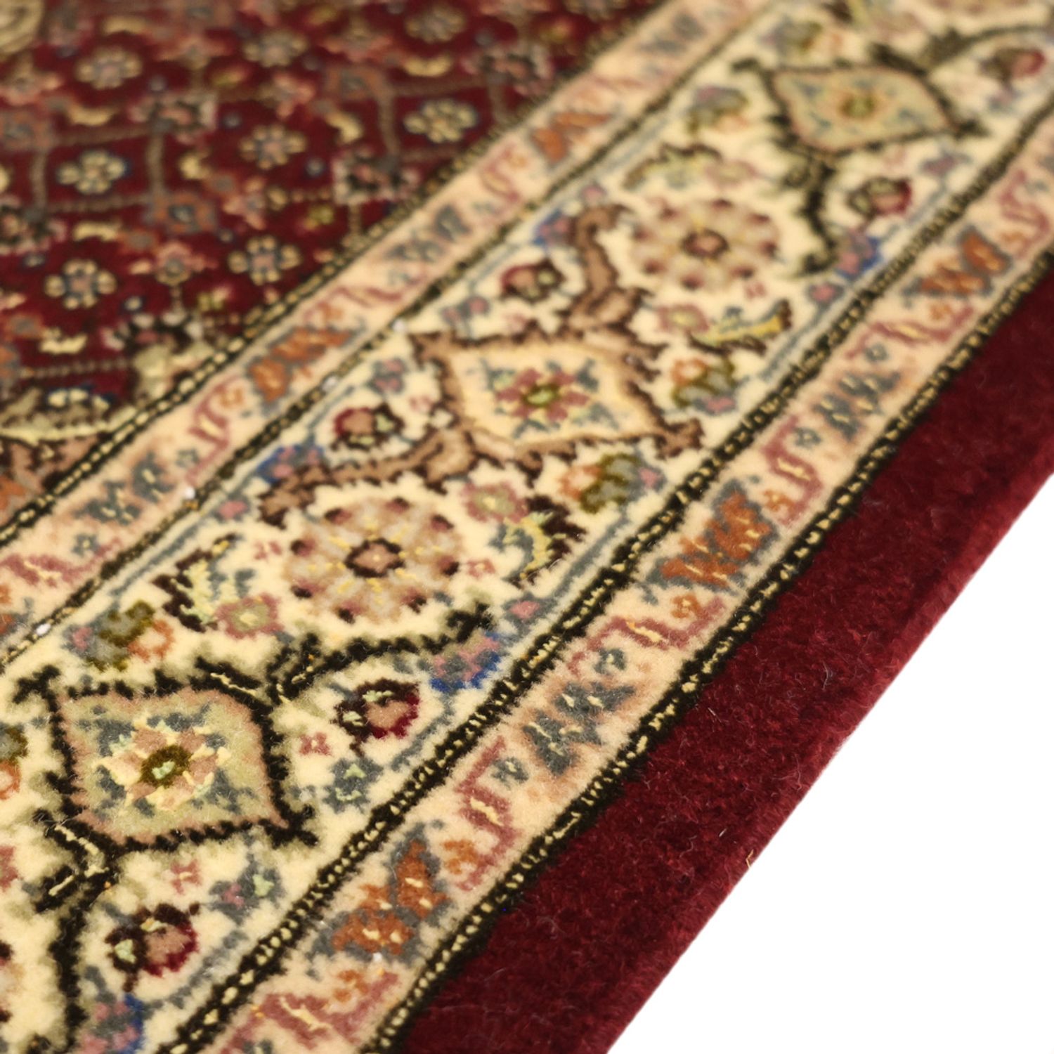 Perserteppich - Täbriz - Royal - Royal - 111 x 57 cm - dunkelbeige