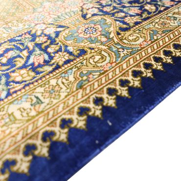 Persisk matta - Ghom - Kungliga - 126 x 76 cm - flerfärgad