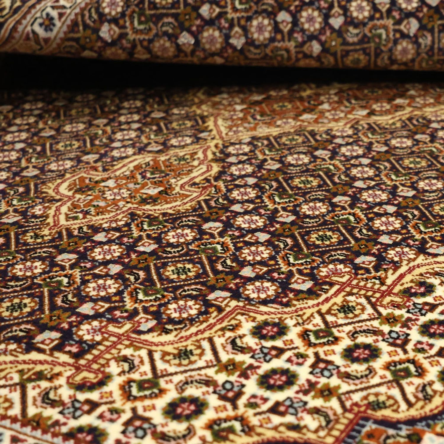 Perser Rug - Tabriz - Royal - 152 x 104 cm - dark beige
