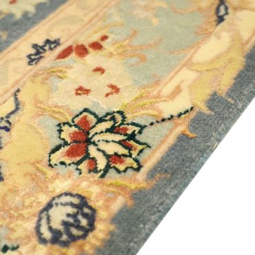 Dywan perski - Tabriz - Królewski - 118 x 81 cm - jasnoniebieski