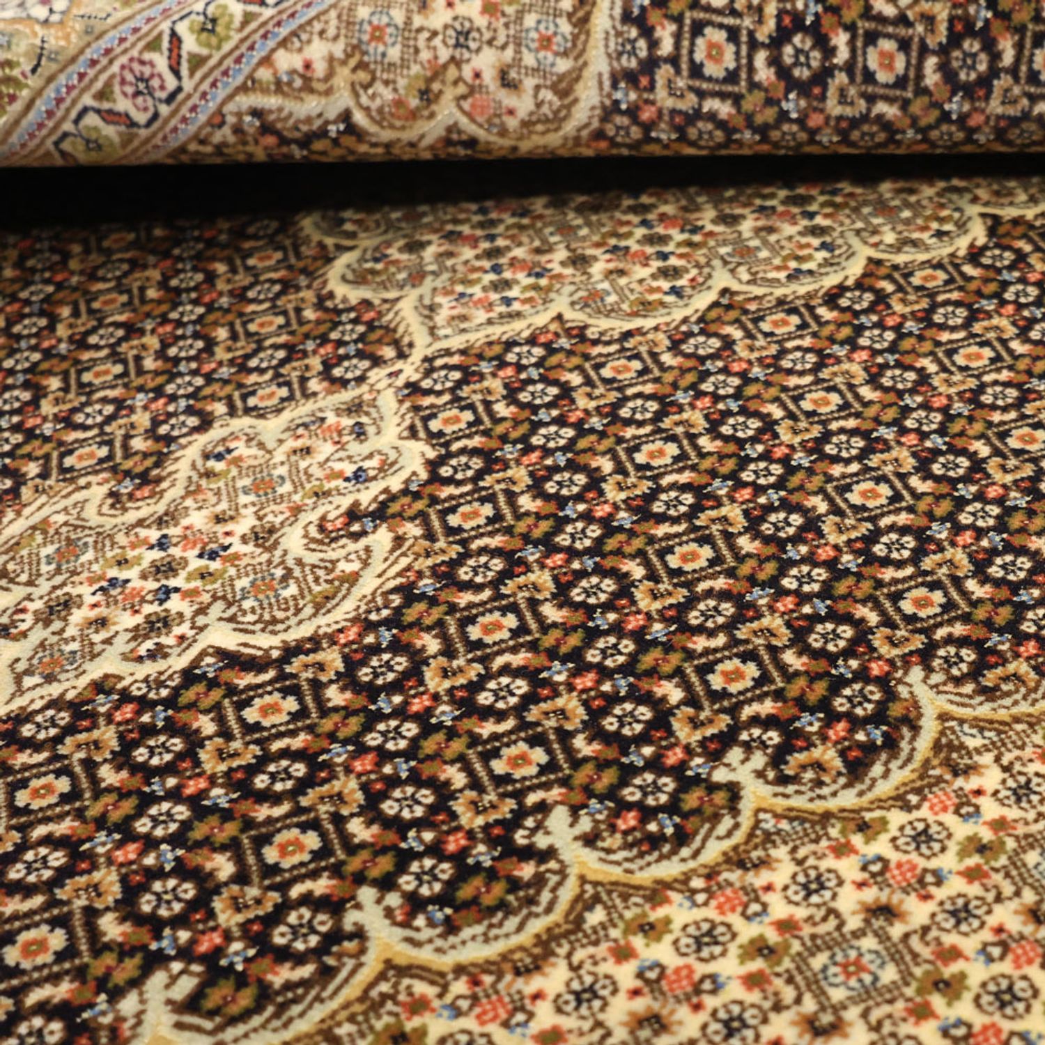 Perser Rug - Tabriz - Royal - 154 x 102 cm - dark beige