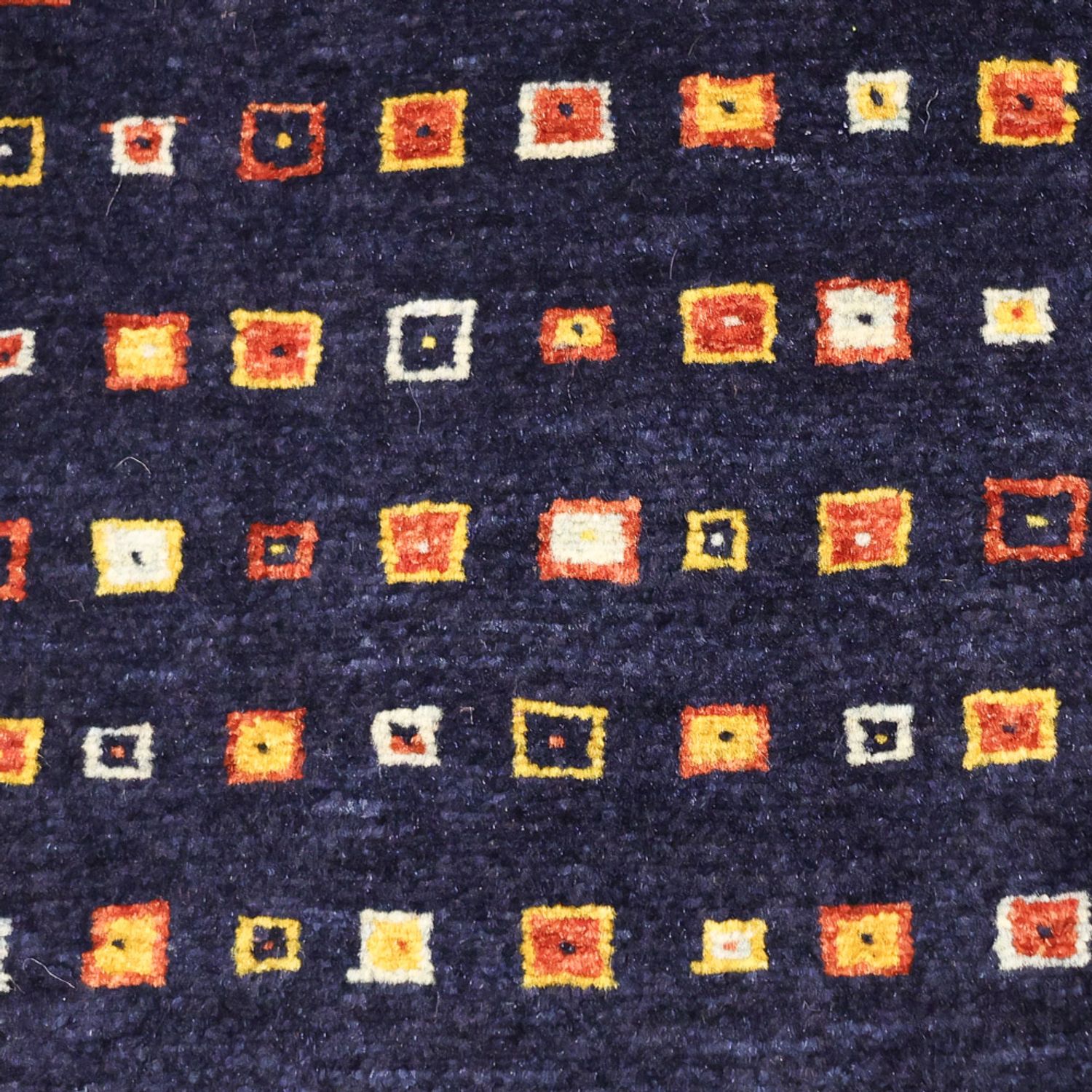 Gabbeh Koberec - Kashkuli Perský - 119 x 81 cm - tmavě modrá