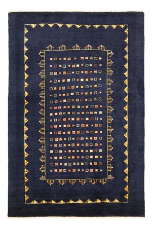 Gabbeh Koberec - Kashkuli Perský - 119 x 81 cm - tmavě modrá