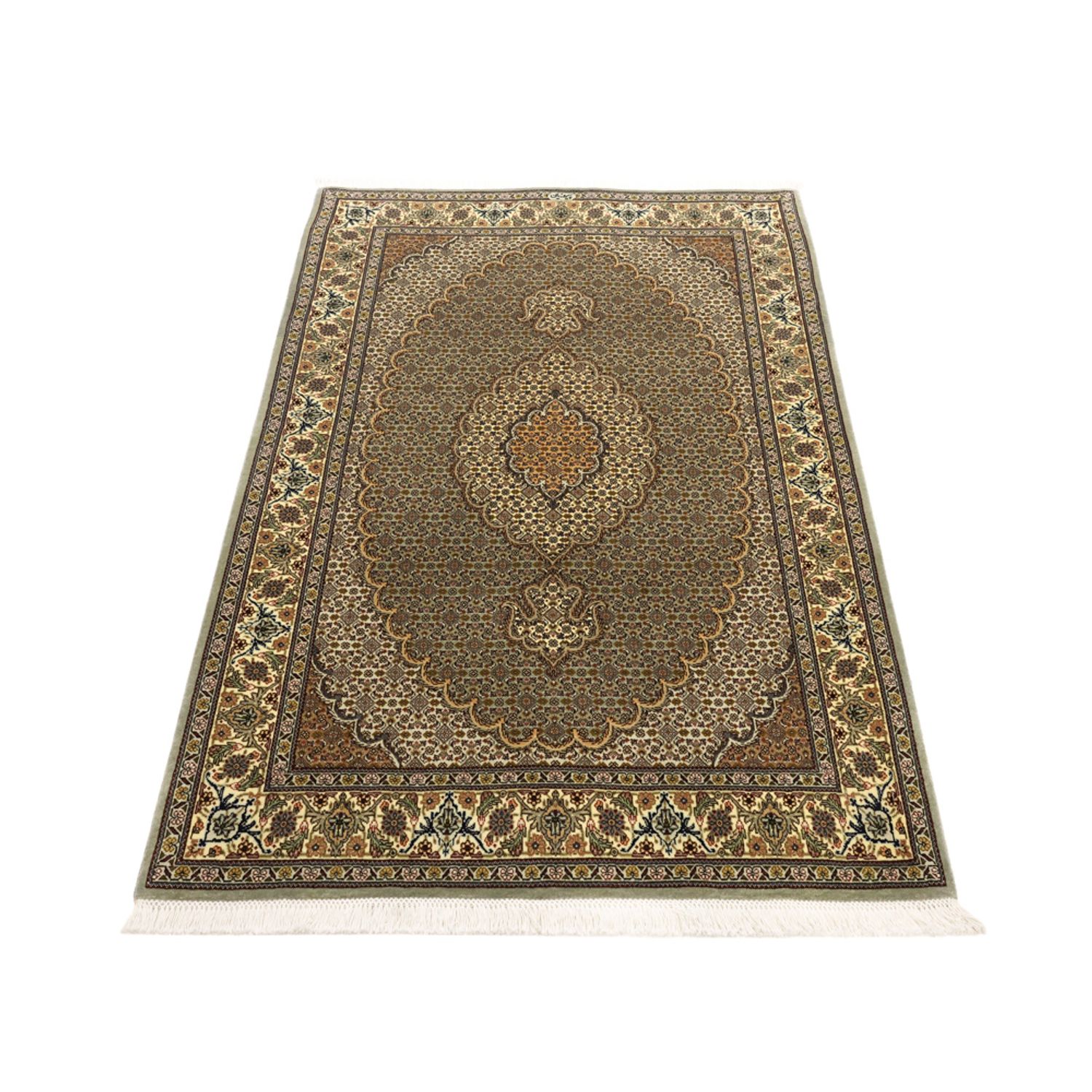 Perser Rug - Tabriz - Royal - 149 x 100 cm - olive green