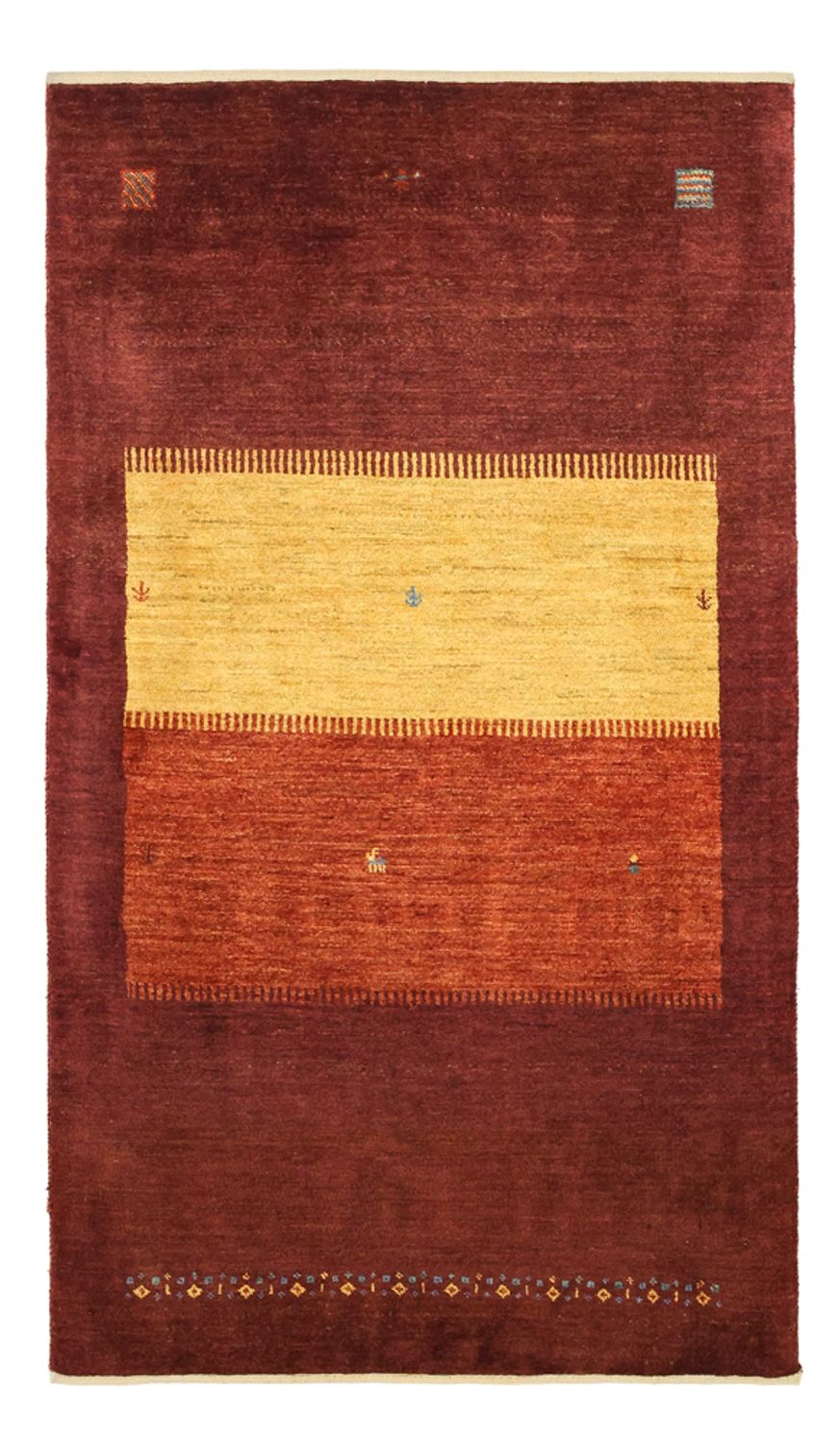 Gabbeh-tæppe - Kashkuli Persisk - 148 x 85 cm - flerfarvet