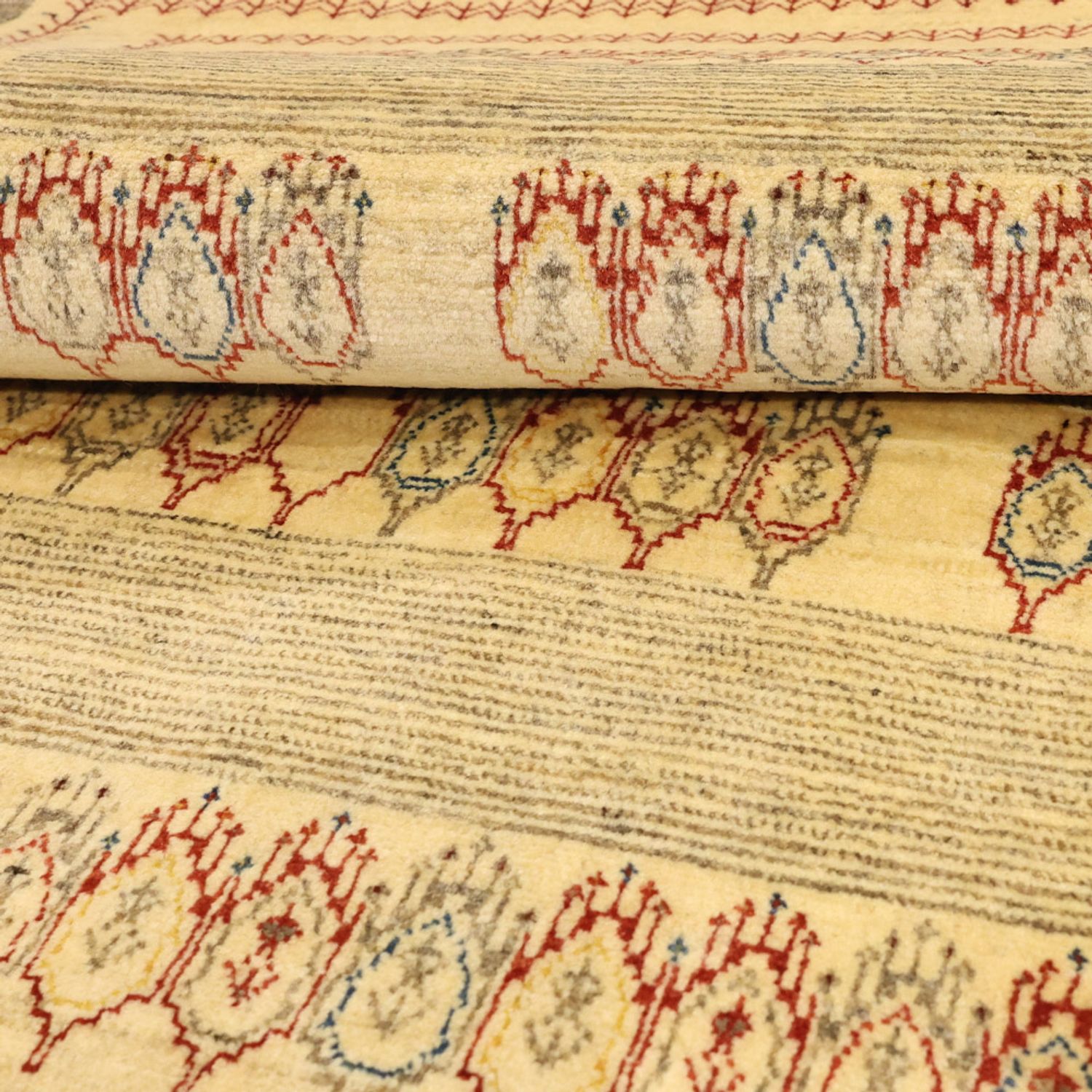 Gabbeh Rug - Kashkuli Perser - 125 x 87 cm - beige