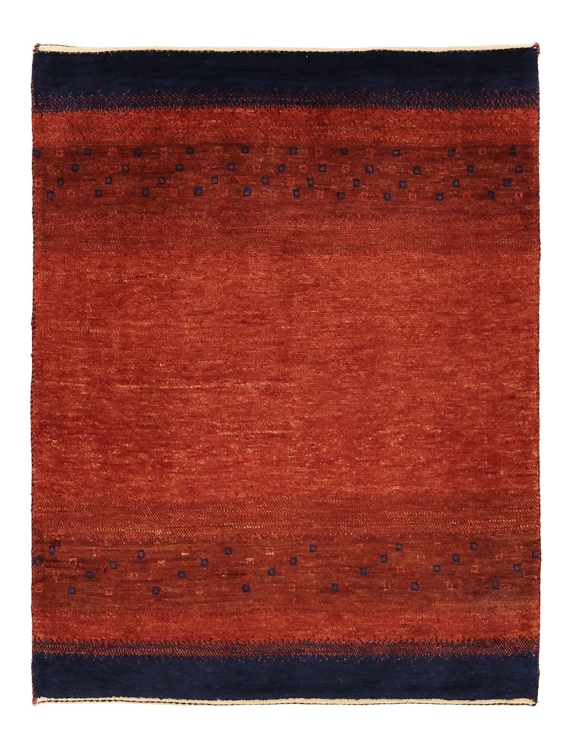 Gabbeh Koberec - Kashkuli Perský - 97 x 74 cm - tmavě červená