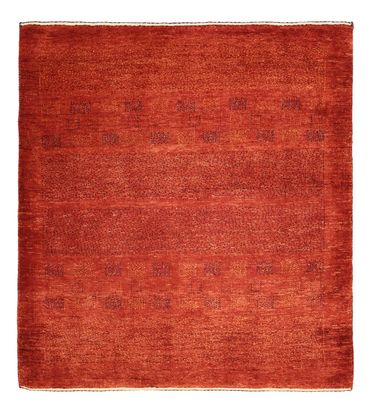 Gabbeh Rug - Kashkuli Perser square  - 112 x 101 cm - dark red