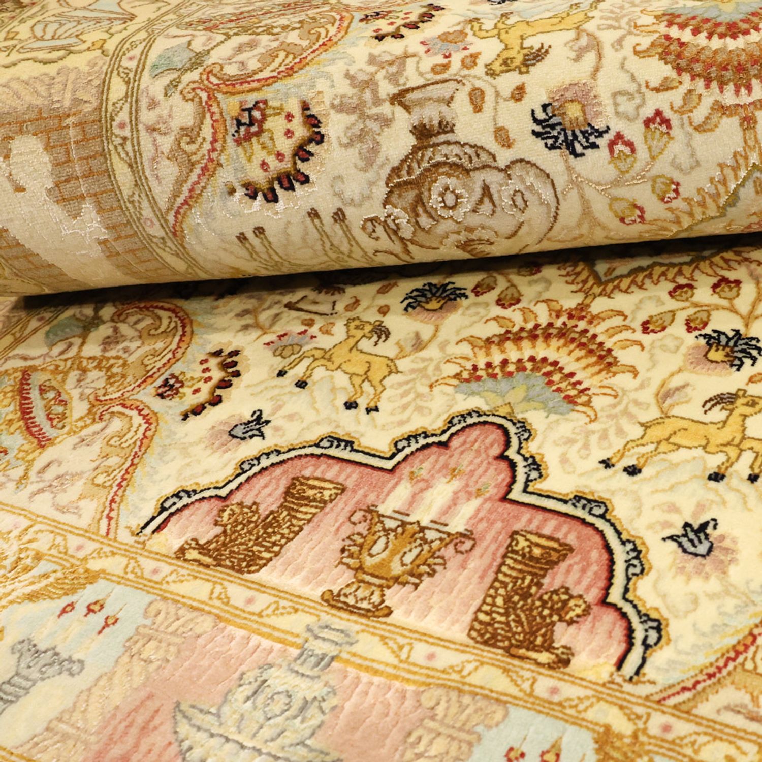 Perser Rug - Tabriz - Royal - 160 x 101 cm - beige