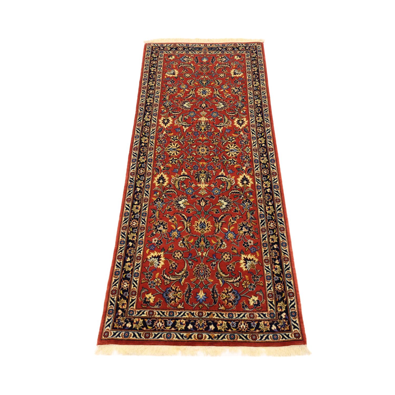 Runner Persiska mattor - Keshan - 151 x 57 cm - röd