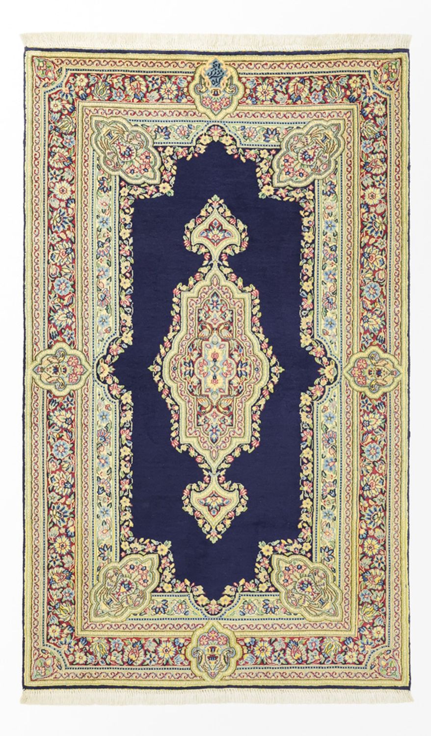 Perserteppich - Classic - Rawar - 147 x 90 cm - dunkelblau