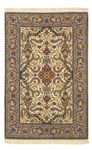 Perserteppich - Isfahan - Premium - Seidenkette - 171 x 111 cm - beige