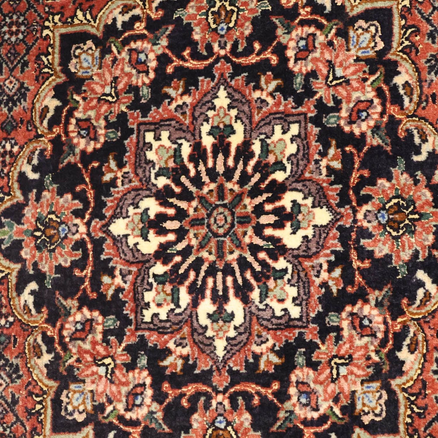 Dywan perski - Bijar - 139 x 82 cm - rdza