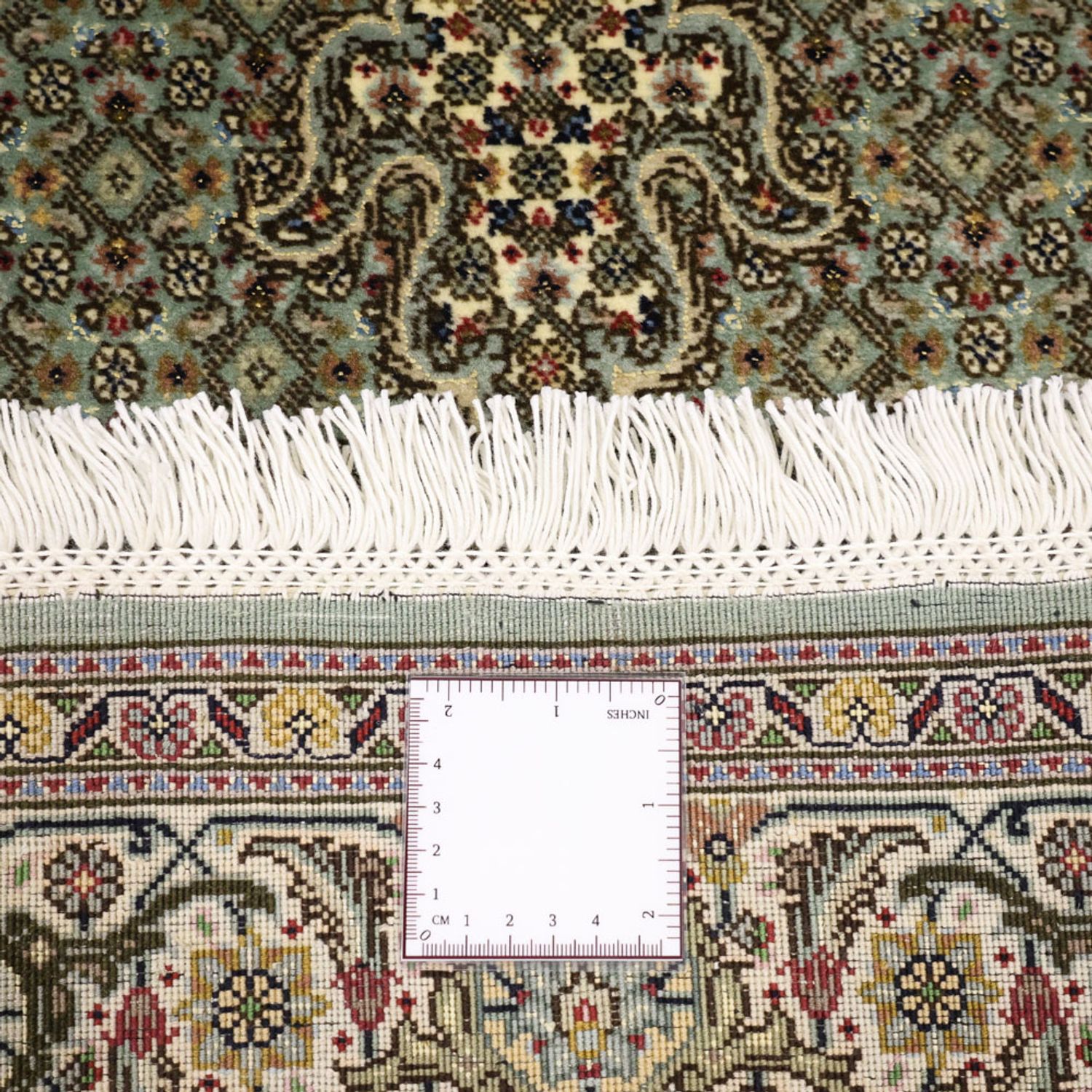 Perserteppich - Täbriz - Royal - 153 x 101 cm - olivgrün