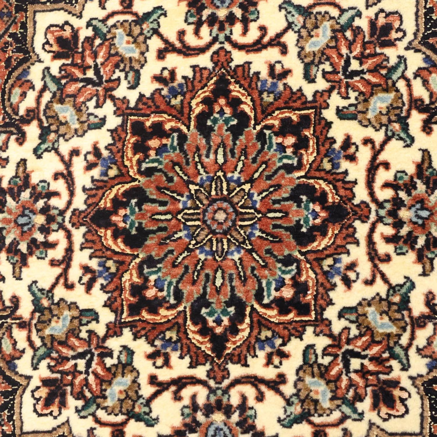 Dywan perski - Bijar - 145 x 73 cm - ciemna czerwień