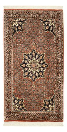 Perzisch tapijt - Bijar - 131 x 72 cm - donkerrood