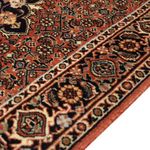 Perzisch tapijt - Bijar - 131 x 72 cm - donkerrood