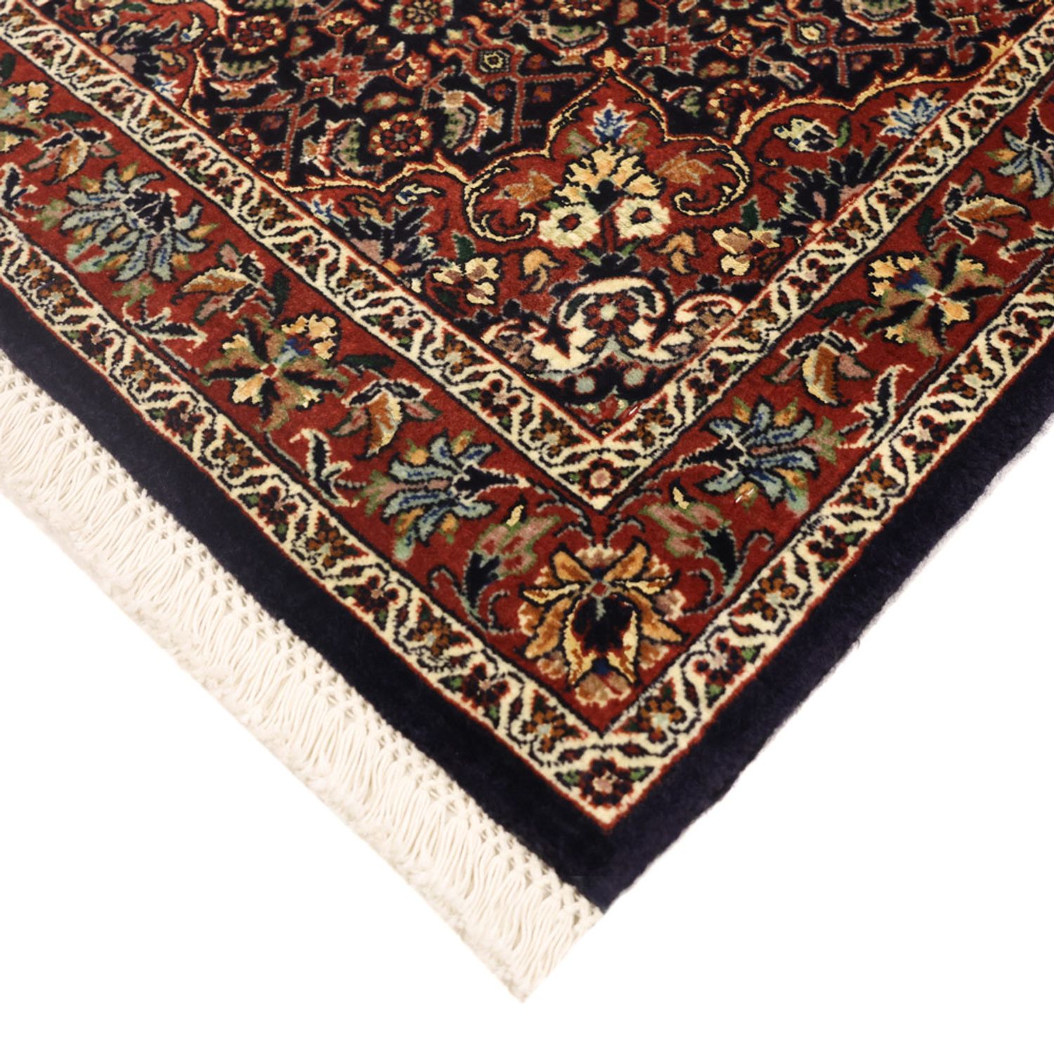 Perzisch tapijt - Bijar - 139 x 70 cm - donkerrood
