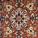 Perzisch tapijt - Bijar - 139 x 70 cm - donkerrood