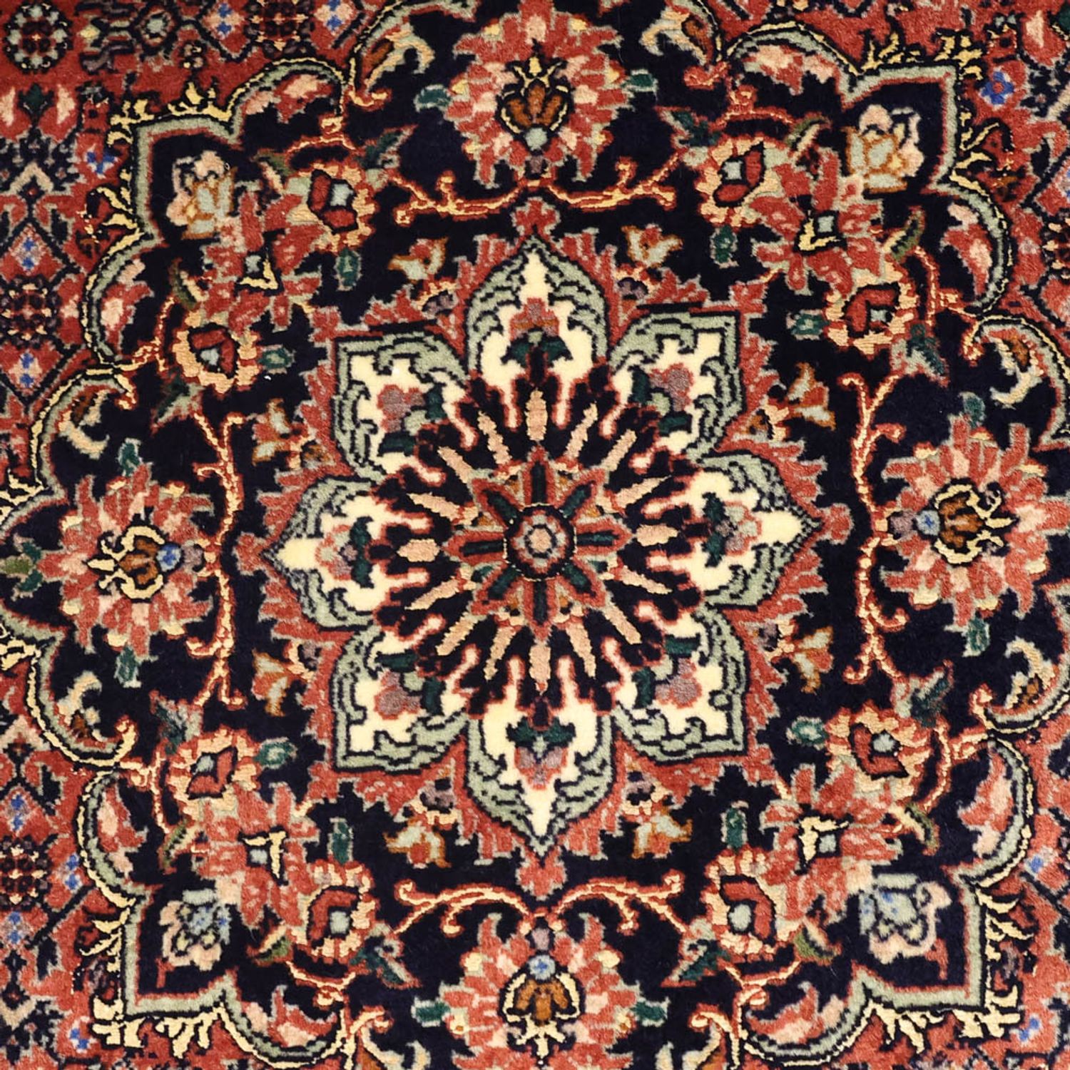 Perserteppich - Bidjar - 147 x 90 cm - dunkelrot