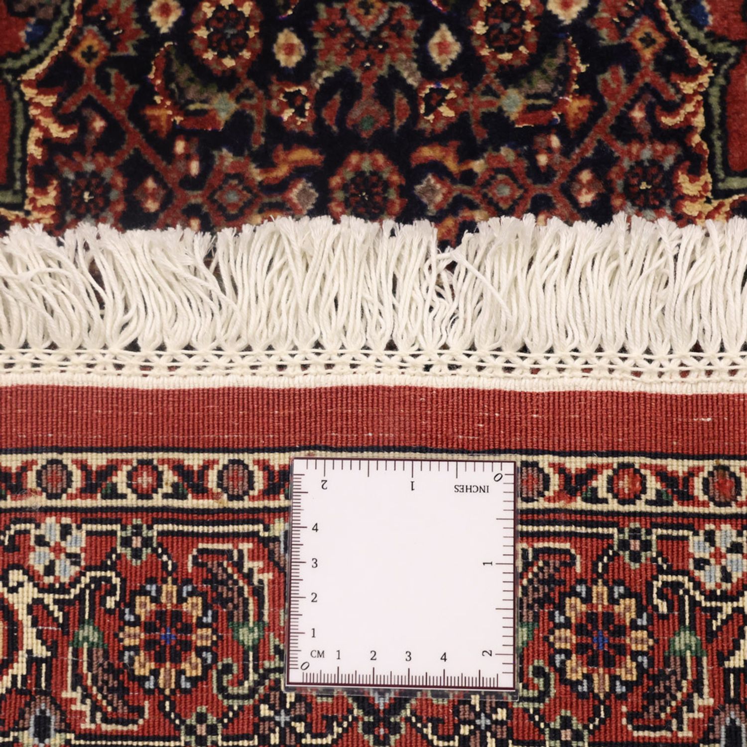 Dywan perski - Bijar - 136 x 69 cm - ciemny beż