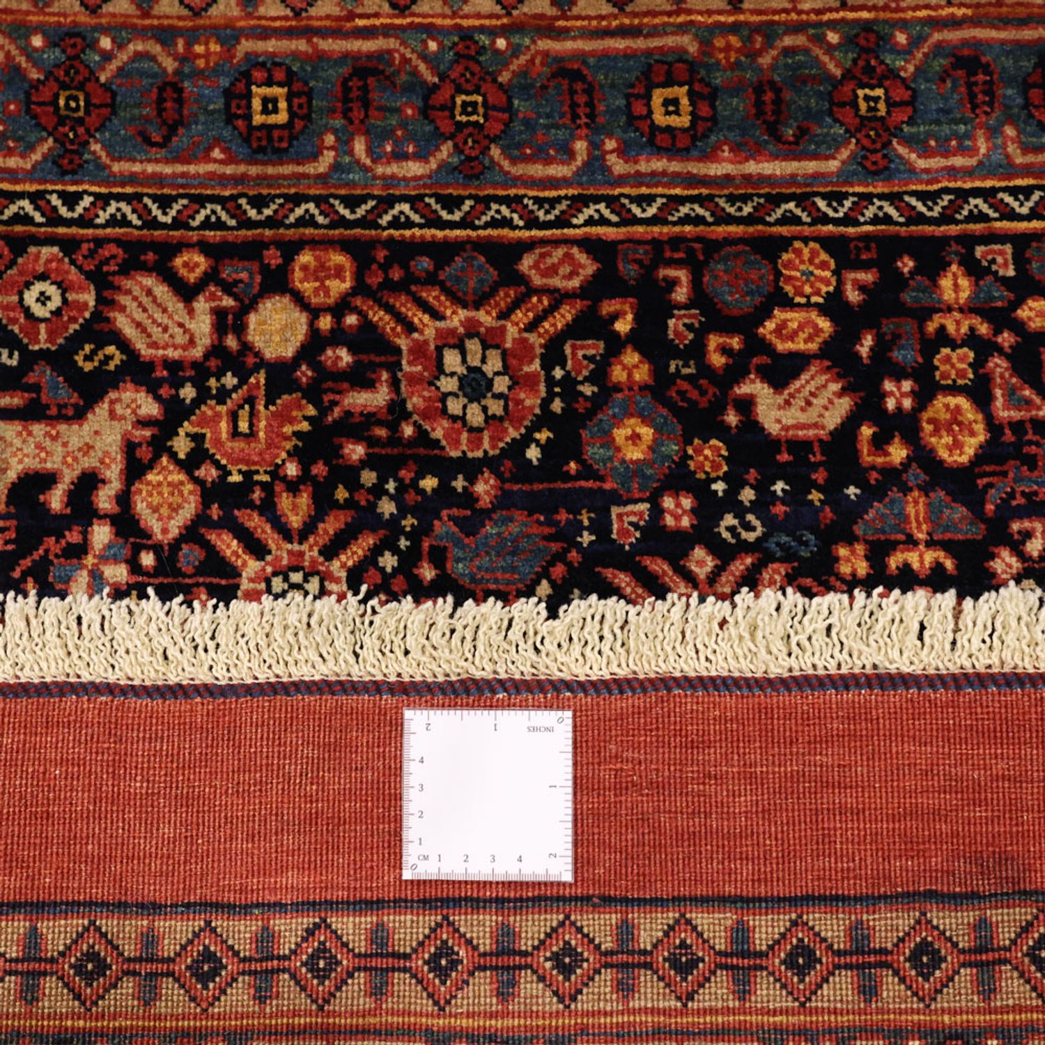 Perserteppich - Nomadic - 143 x 105 cm - mehrfarbig