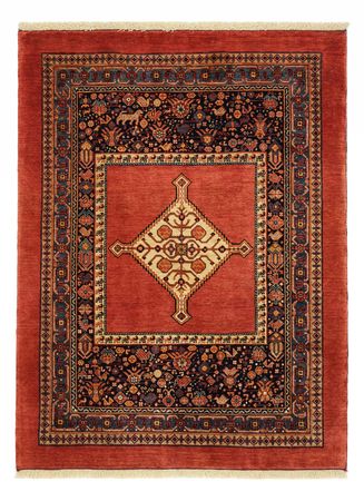 Perserteppich - Nomadic - 143 x 105 cm - mehrfarbig