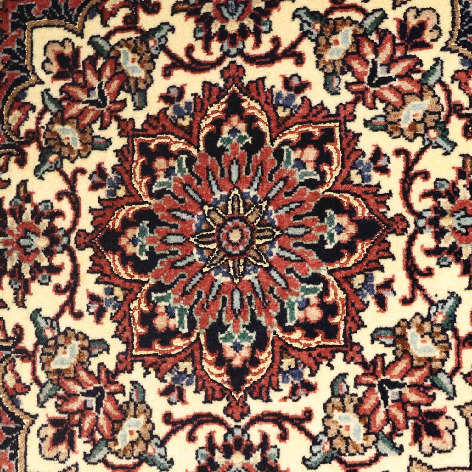 Dywan perski - Bijar - 148 x 69 cm - ciemna czerwień