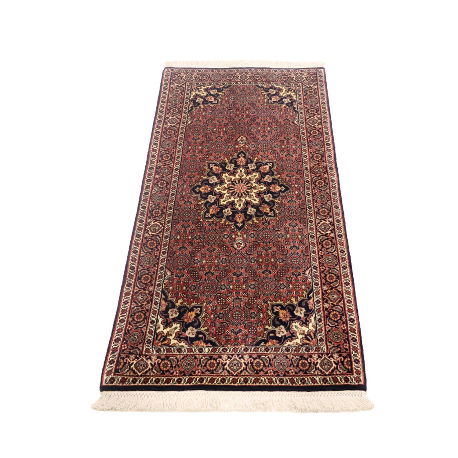 Dywan perski - Bijar - Royal - 147 x 70 cm - rdza