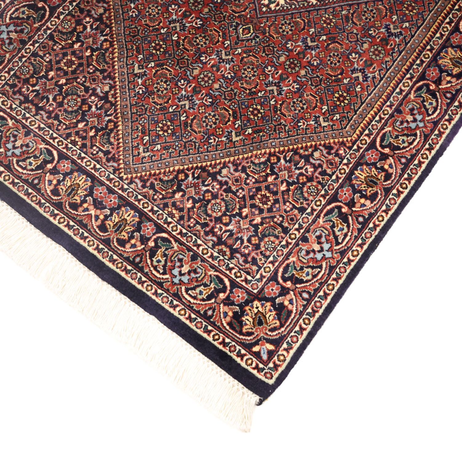 Persisk tæppe - Bijar - Royal - 135 x 70 cm - rust