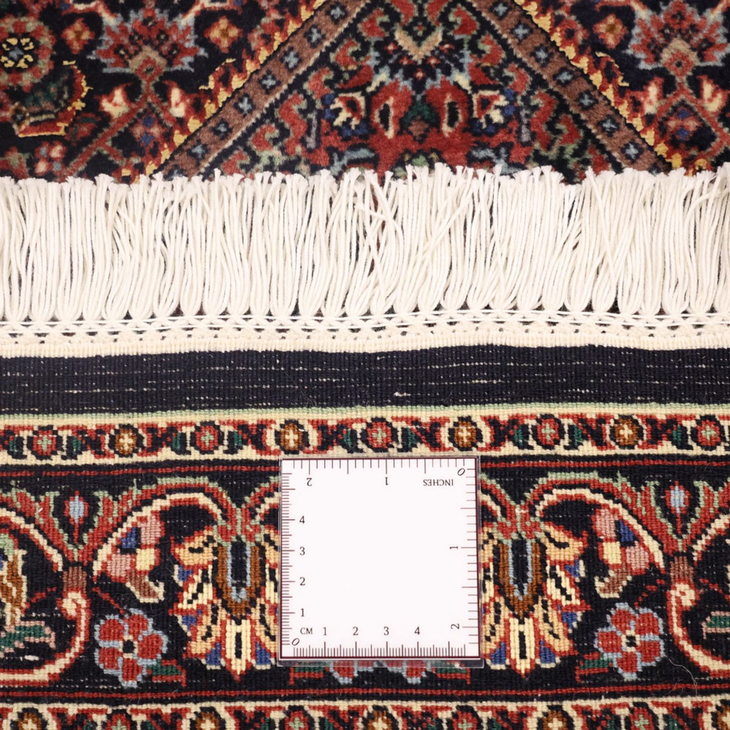 Persisk tæppe - Bijar - Royal - 135 x 70 cm - rust