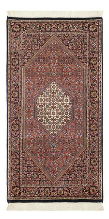 Persisk tæppe - Bijar - Royal - 135 x 70 cm - rust