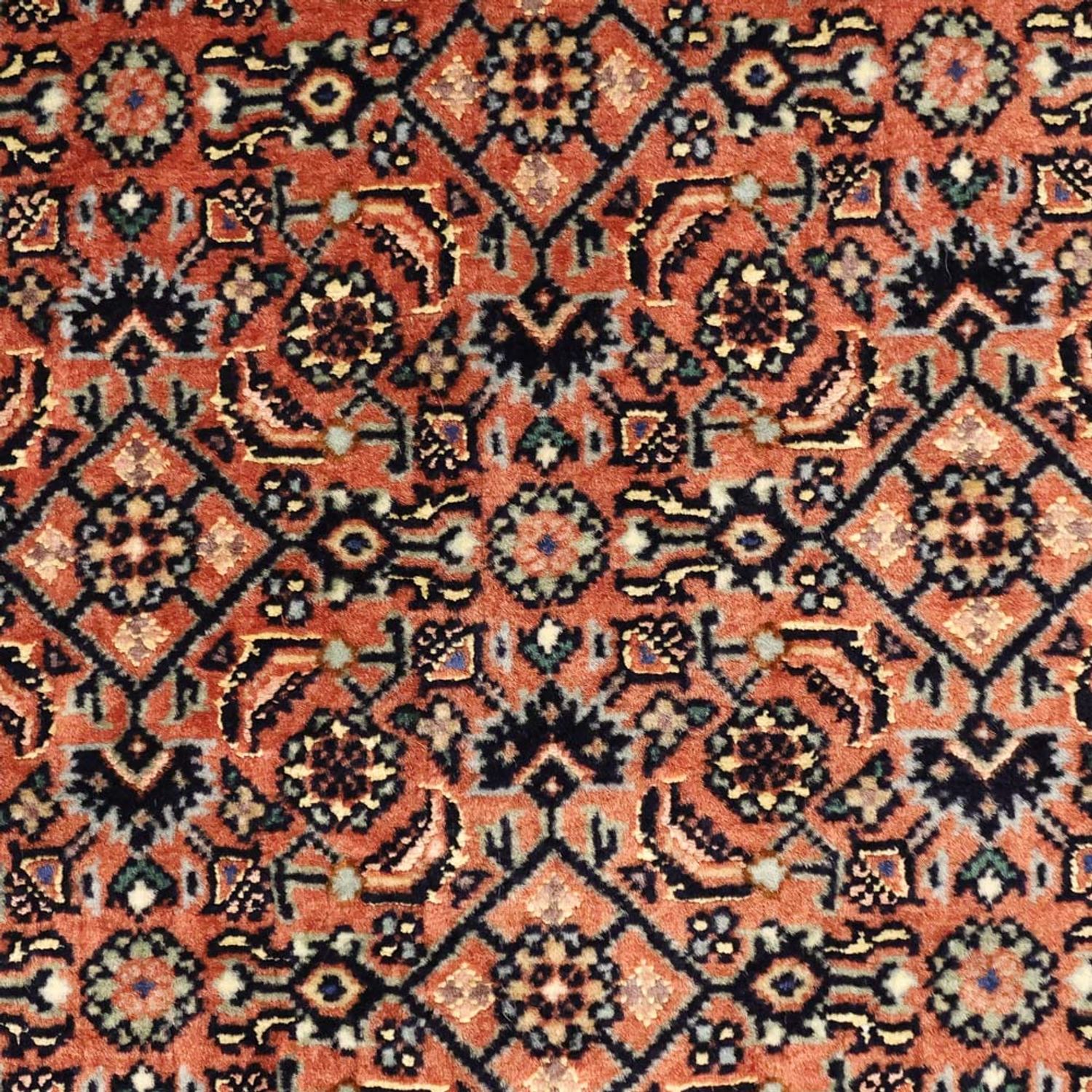 Dywan perski - Bijar - Royal - 134 x 78 cm - rdza